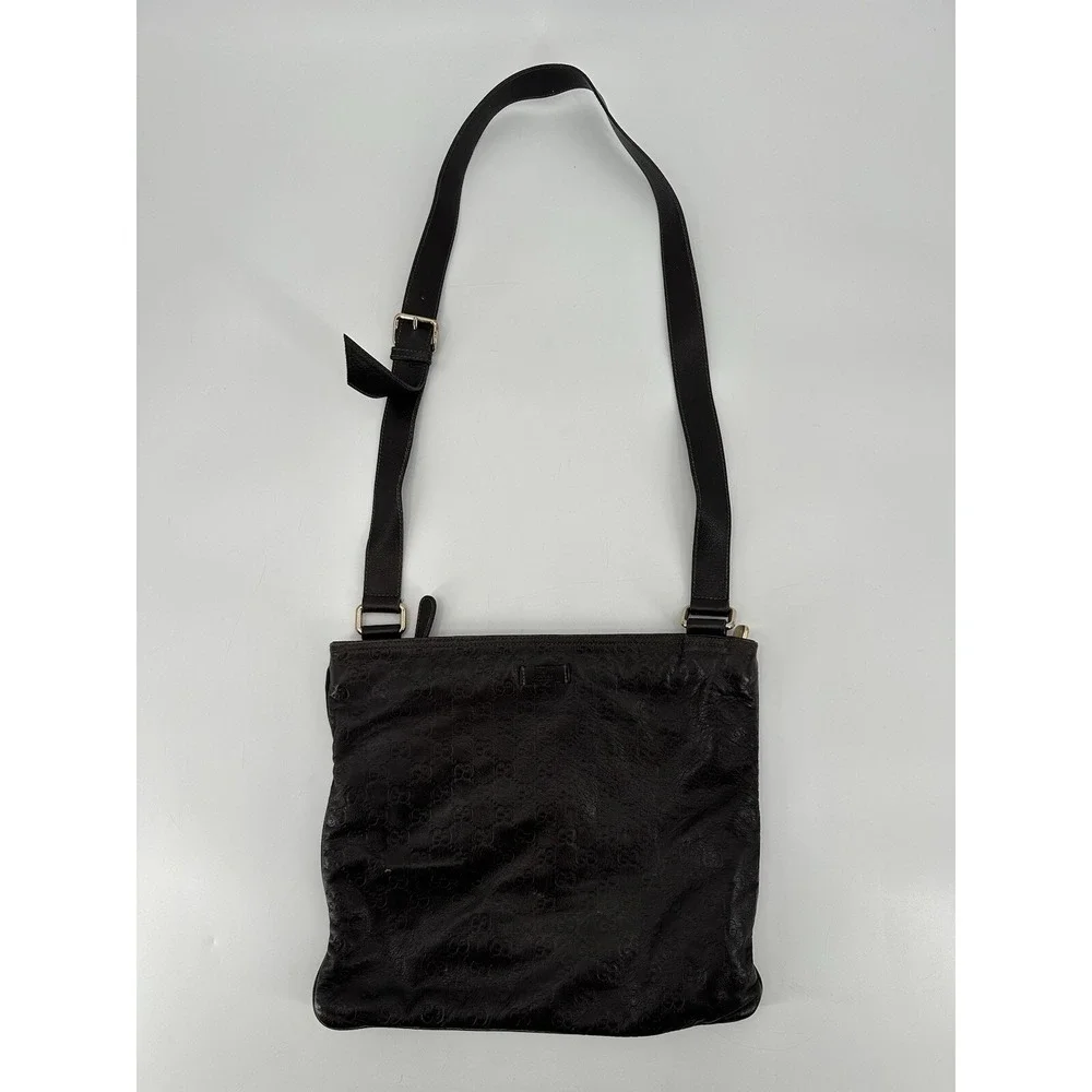 GUCCI Messenger Bag Brown Model Number: 201446‎